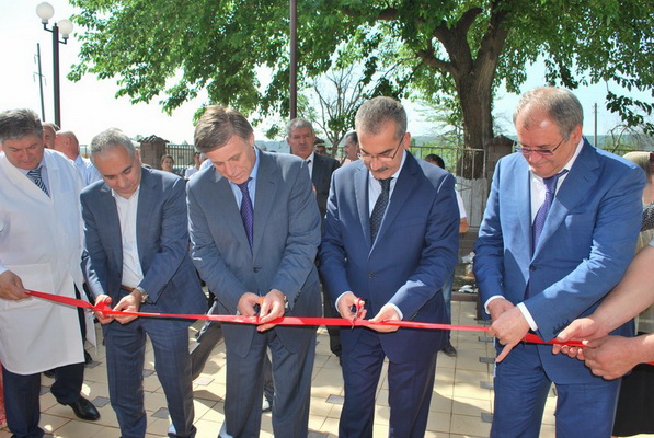 В Сулейман-Стальском районе состоялось открытие новых объектов (Фото)