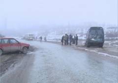 В Кусарах произошла автобусная авария (пострадали 10 человек)