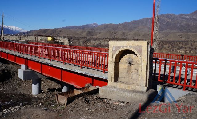В селении Калук возведён новый мост