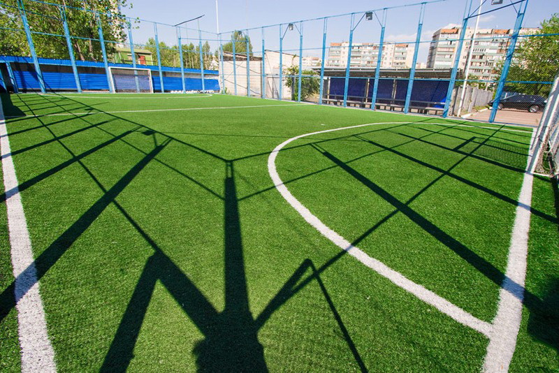 В селе Зрых построили мини-футбольное поле стоимостью 15 млн. рублей