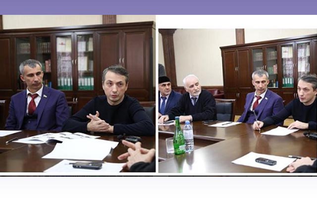 Эльхан Сулейманов встретился с депутатами Парламента Чечни