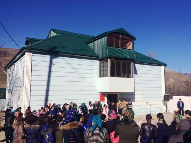 В селении Килер торжественно открыли новый детский садик – «Бахча»