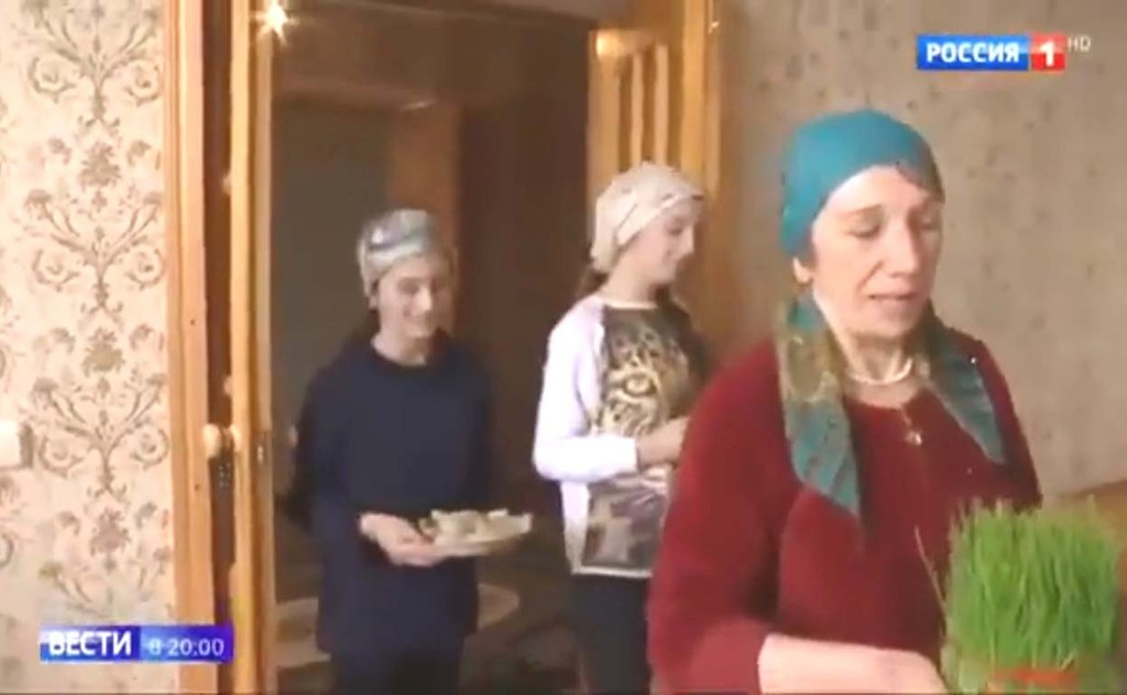 «Россия 1» показала, как в Касумкенте отмечают Яран Сувар (Видео)