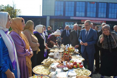 В Сулейман-Стальском районе прошла выставка лезгинских ковров (Фото)