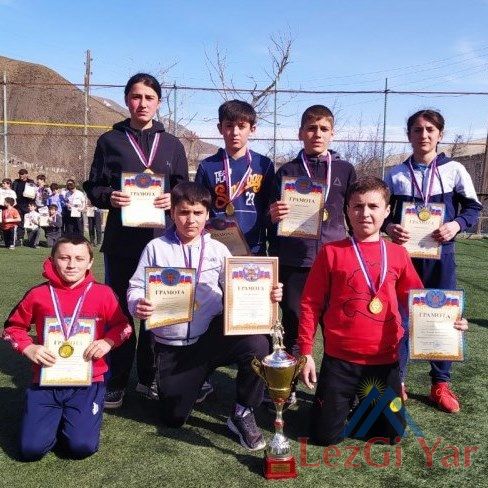 В Курахском районе провели муниципальный этап школьной футбольной лиги