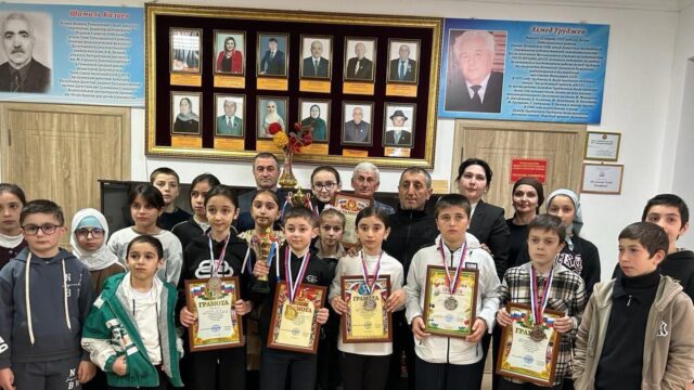 lezgi-yar.ru, В Табасаранском районе состоялось соревнование по русским шашкам среди школьников