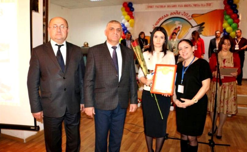 Анжела Мамедгусейнова стала призером конкурса «Учитель года Дагестана-2018»