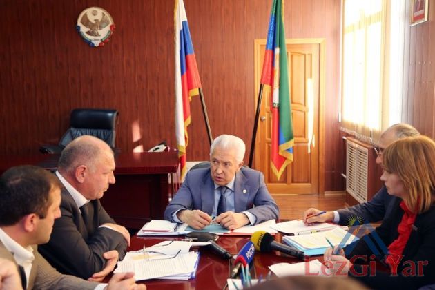 8 ноября Глава РД Владимир Васильев с рабочим визитом прибыл в Курахский район
