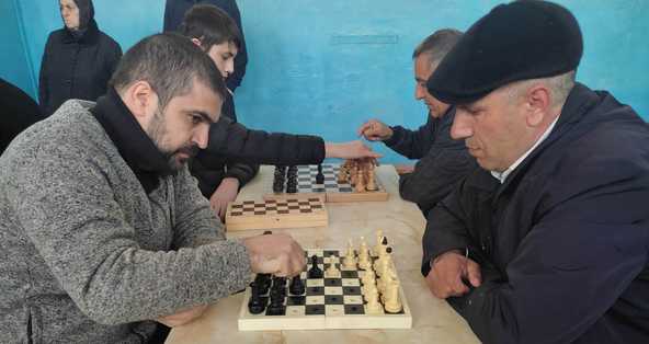 В Кьулан Стӏал были проведены соревнования по шахматам и шашкам