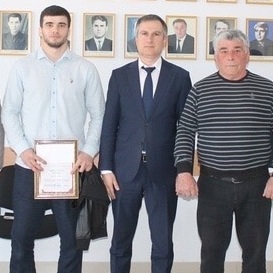 Аслан Курбанов - первый в истории Республики Дагестан чемпион России по спортивному самбо!
