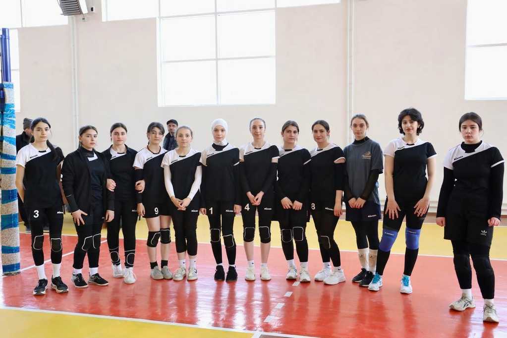 Женская волейбольная команда Ахтынского района